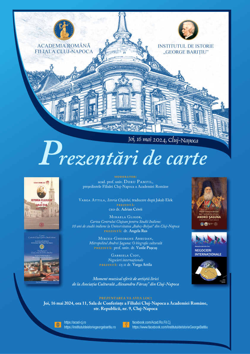 Afiș Prezentări de carte